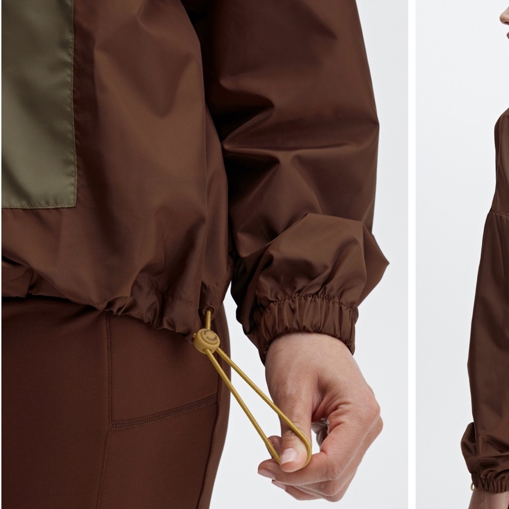Fabletics || NWT Shawn Cropped Half-Zip Jacket (S) - Picture 7 of 9